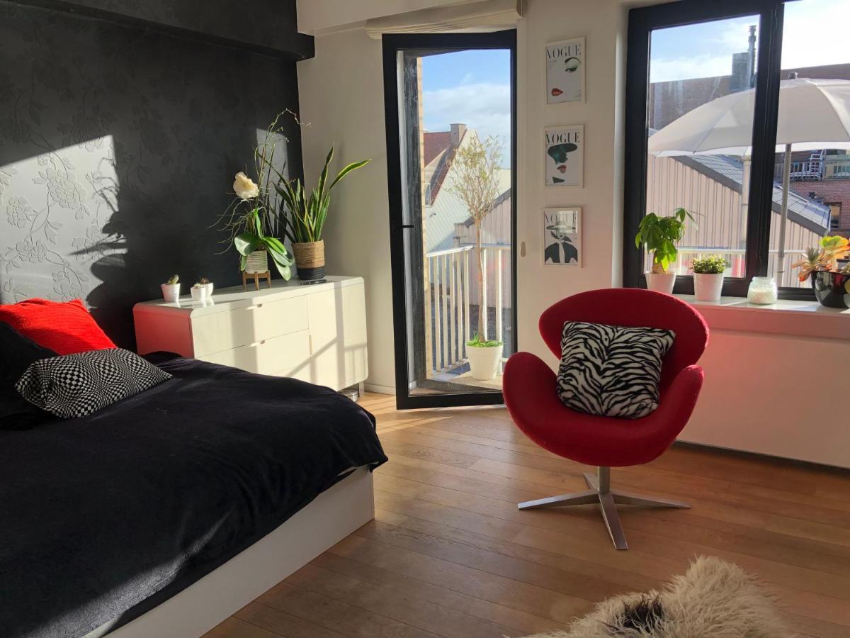 Cosy And Trendy Apartment 75M2 With Balcony - Centrally Located - Lippenslaan Knokke-Heist Exteriör bild